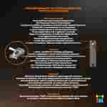 Герметичная водонепроницаемая молния TIZIP (ТИЗИП) SUPERSEAL, 55 см