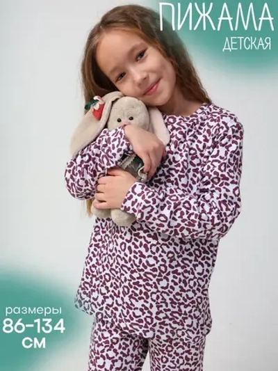 Пижама для девочки со штанами
