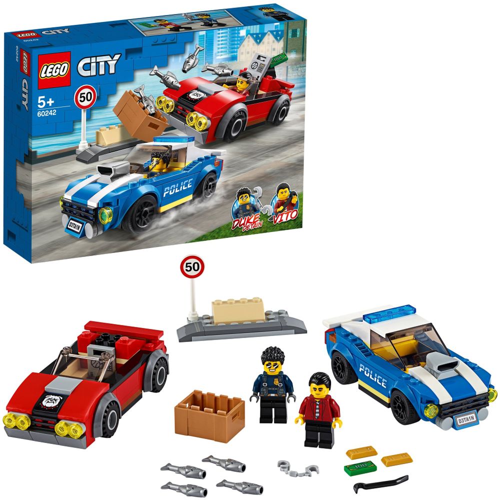 Конструктор LEGO City Police 60242 Арест на шоссе