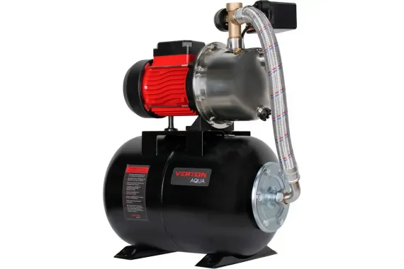 Станция насосная Verton AQUA PS1200S/24 h50 Q3.3 Hs9 бак 24л 40638