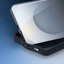 Чехол с MagSafe от Dux Ducis для Samsung Galaxy S25, серия Aimo Mag Series (версия с магнитной откидной подставкой)