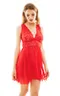 Margaritha chemise Red