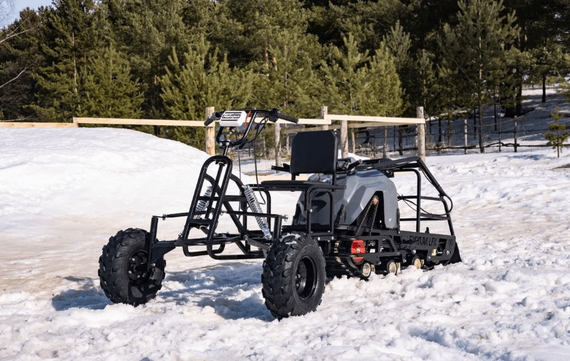 Мотобуксировщик БУРЛАК-М2 LRK 15 Л.С. Б/У