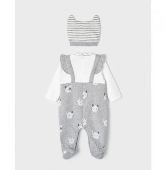 Полукомбинезон детский Mayoral Newborn Серый