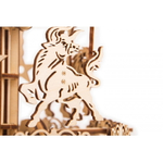 Карусель Wood Trick - Деревянный конструктор, сборная модель, 3D пазл, детский аттракцион