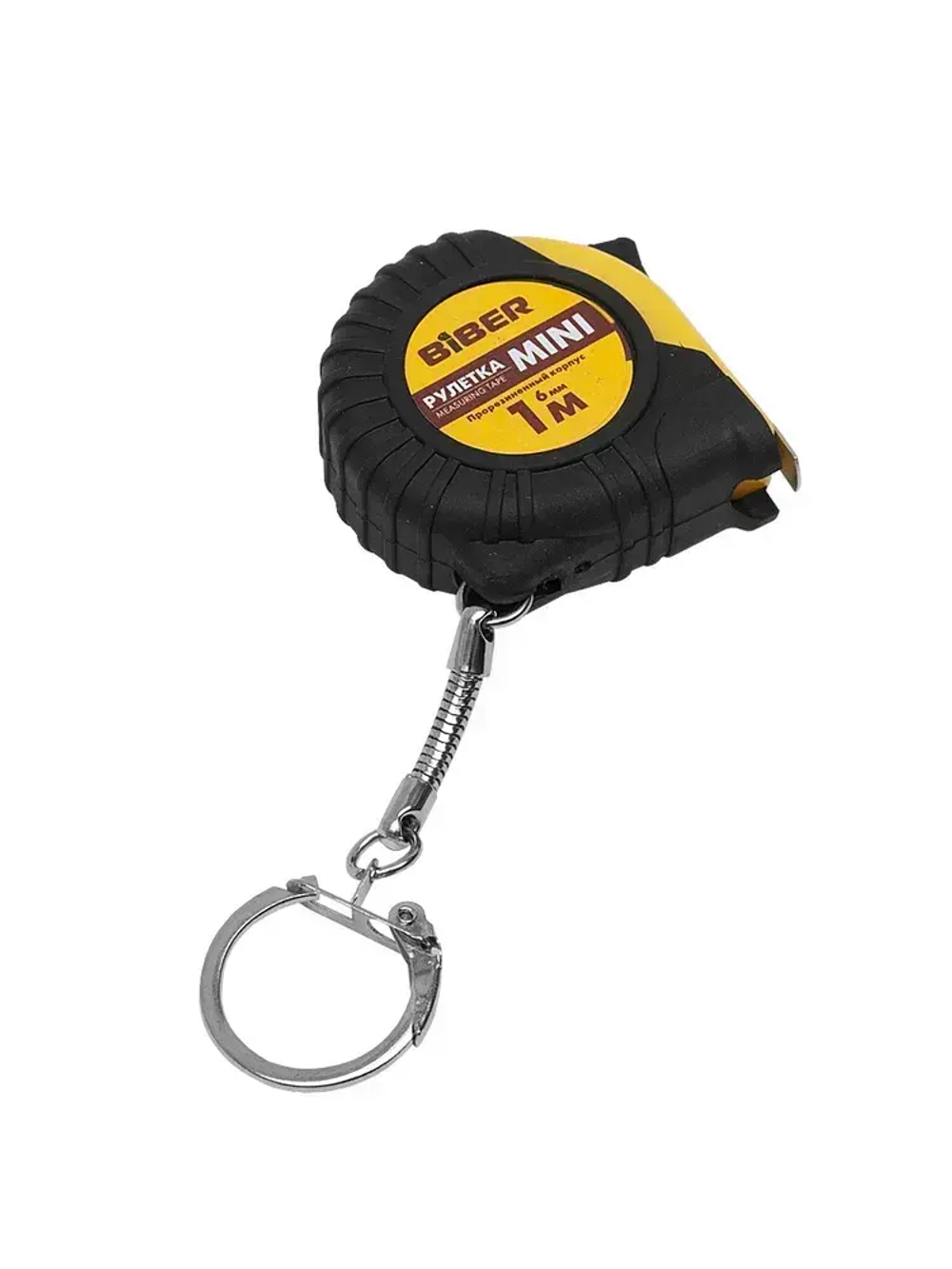 Рулетка Biber Мини, рулетка строительная, рулетка измерительная, рулетка для измерений 1 м/6 мм