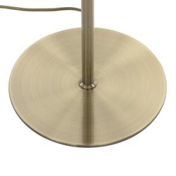 Citilux Линц CL402983 Торшер бронза с кремовым абажуром