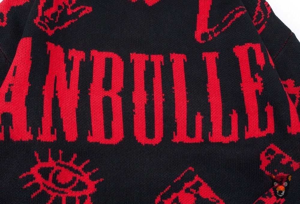 Свитер Vandalist "Anbullet" Red