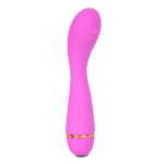Розовый вибратор 14см с ребрышкам на головке для G-стимуляции Bior Toys Cosmo WSL-15013