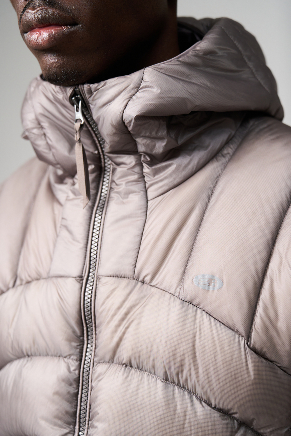 Куртка Nothomme Blue Monte Lightweight Down Jacket "Mauve Gray"