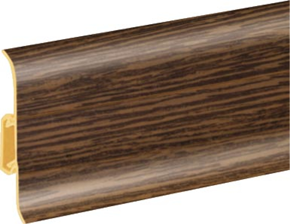 ПЛИНТУС "Cezar" 312 Зебрано 59*22мм 2,5м с к/к.