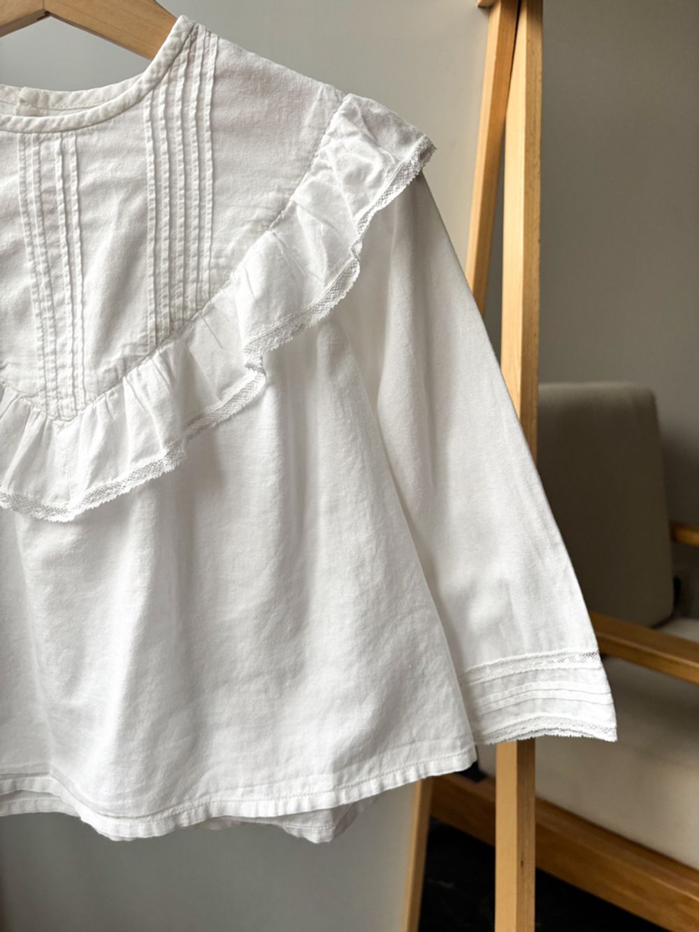 Хлопковая блузка Bonpoint, 98