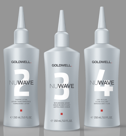 Golwell Nuwave - Набор для химической завивки №2, №3, №4 3x150 мл