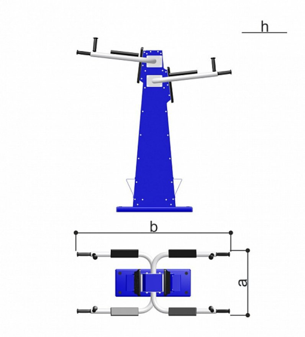 Брусья Romana 207.33.05