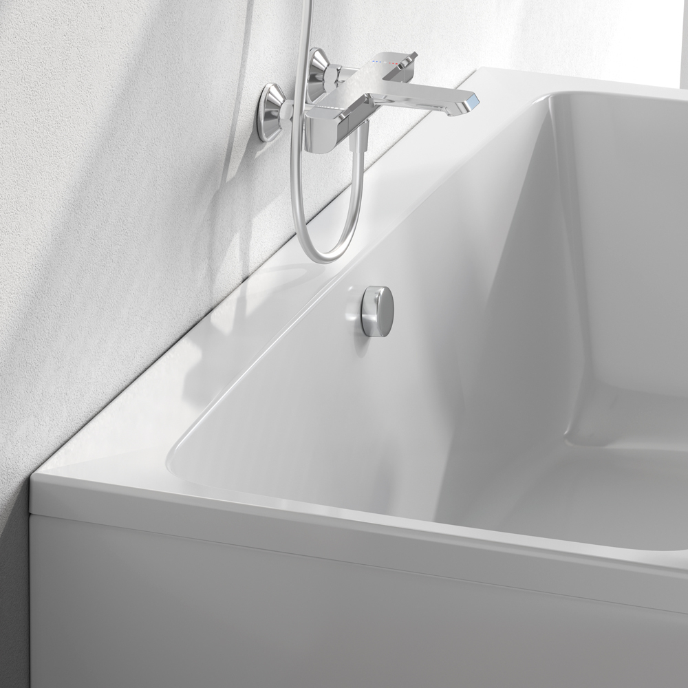 Акриловая ванна AM.PM Func (АМ.ПМ Фанк) 150x70, W84A-150-070W-A