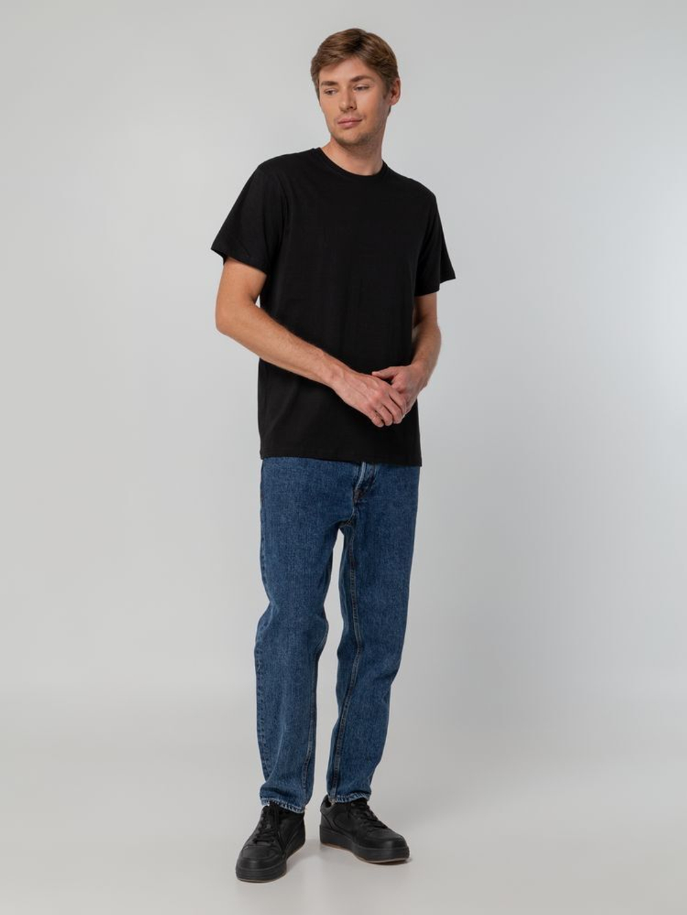 Футболка унисекс T-bolka 140, черная