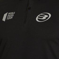 Мужское теннисное поло Bullpadel Liceo Polo Men - Black, Yellow