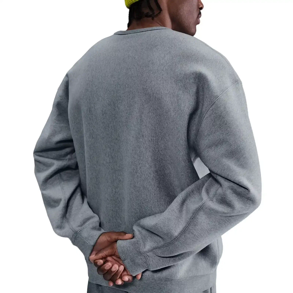 Баскетбольная толстовка Nike Solo Swoosh Sweatshirt Gray
