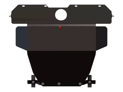 Защита картера и КПП Sheriff для Hyundai Sonata II (Y2) 1988-1993 арт.10.0145