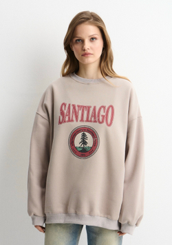 Худи Santiago бежевый