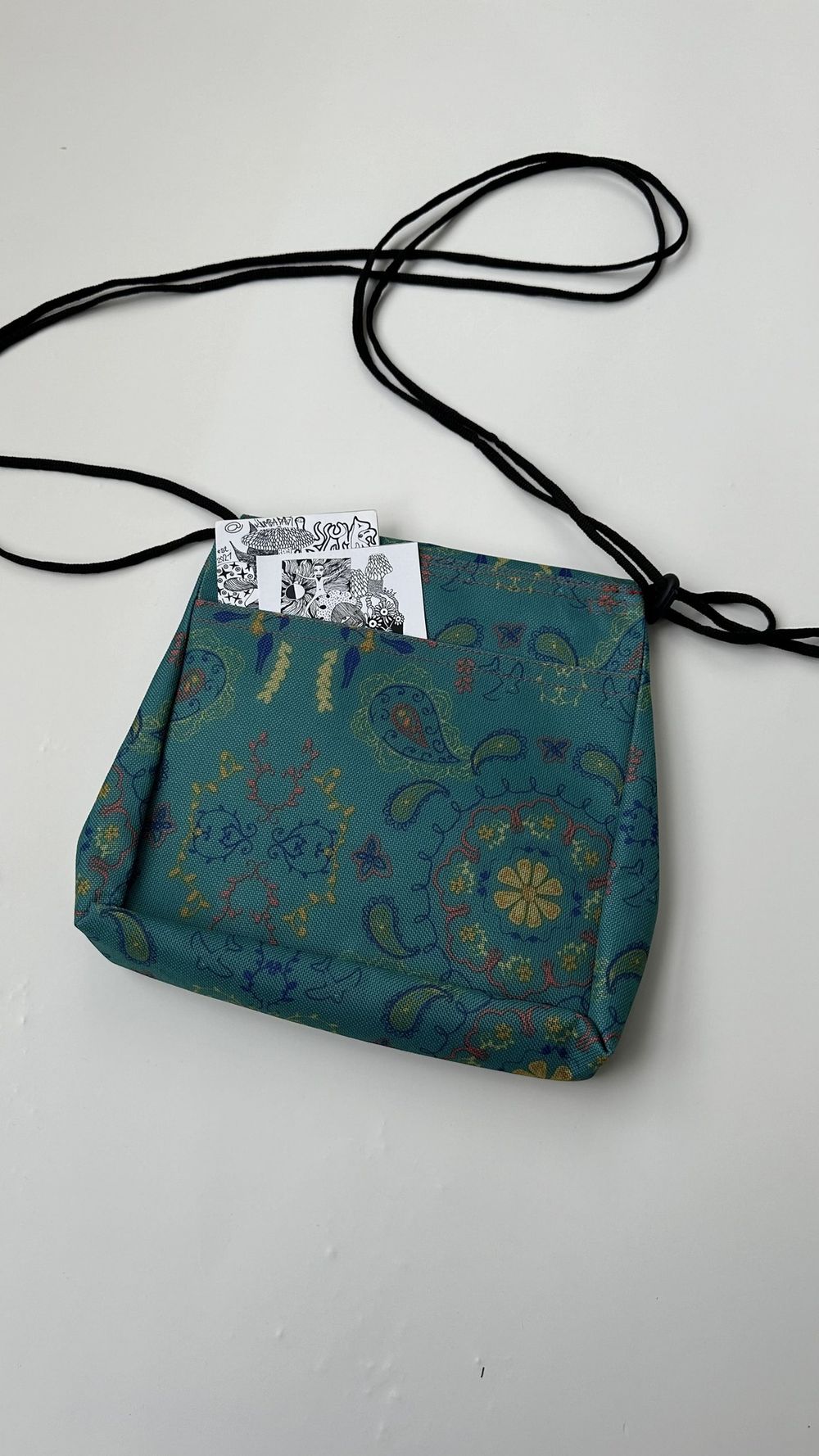 Сумка Klumba Конверт XS бирюзовая