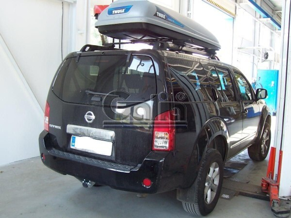 Фаркоп оцинкованный Galia N041A для Nissan Pathfinder 2004-2014(паспорт и сертификат в комплекте)(без электрики)