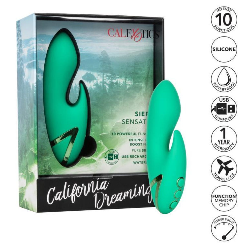 CalExotics Sierra Sensation - Мини вибратор-кролик