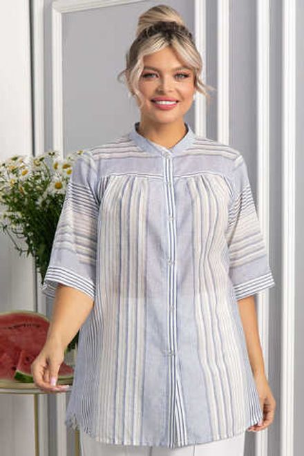 Блуза Июль (голубая) Б13876-24М LT Collection