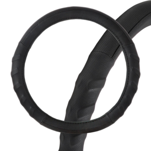 Оплетка руля M Skyway Eco Touch 2 экокожа под пальцы черная