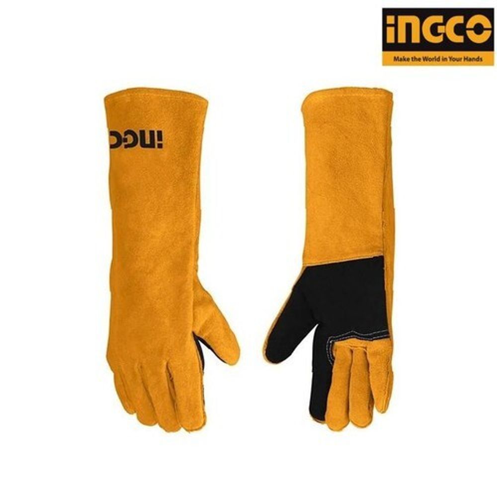 Краги сварщика 40см INGCO INDUSTRIAL HGVW02
