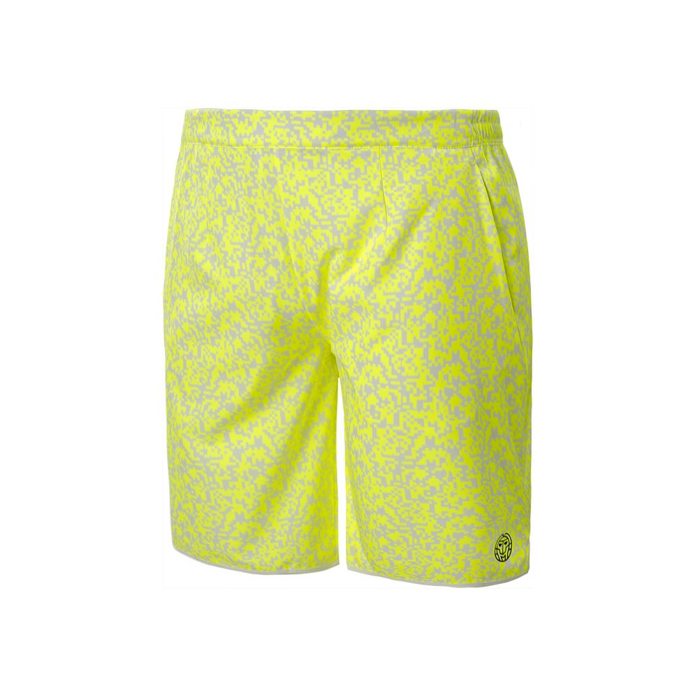 Мужские теннисные шорты BIDI BADU Henry 2.0 Tech Shorts Special Edition Men - Neon Yellow, Cream