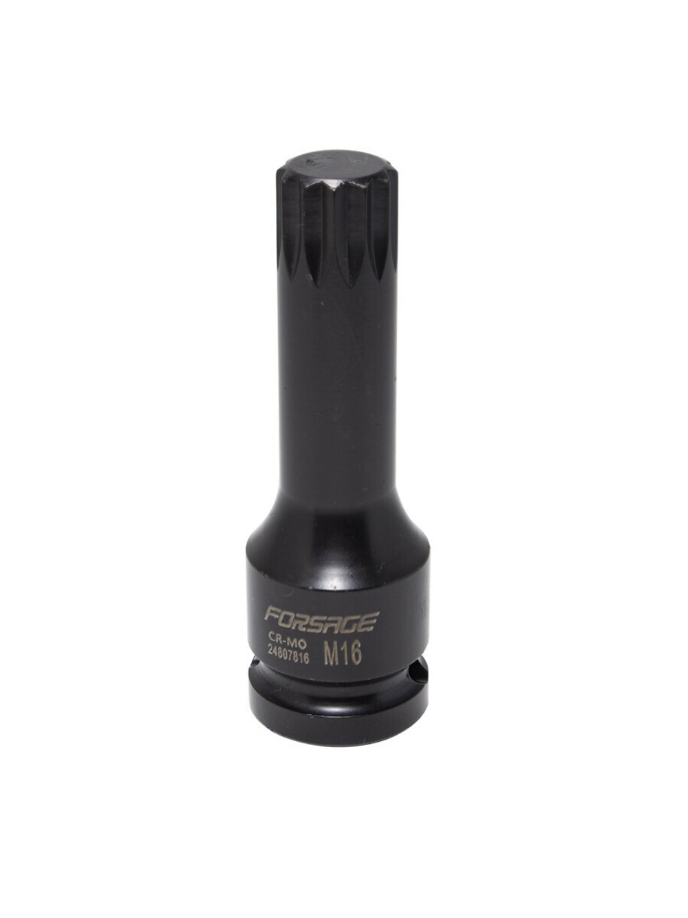 Головка-бита SPLINE ударная M16, 1/2'' Forsage F-24807816