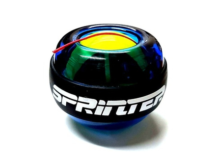 Тренажер кистевой "WRIST BALL", светящийся: OSP 186 HL  (Синий)