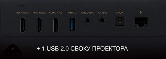 Лазерный проектор Xiaomi FengMi Wemax A300 4K HD Laser Projector ALPD TV (L1688FCF)