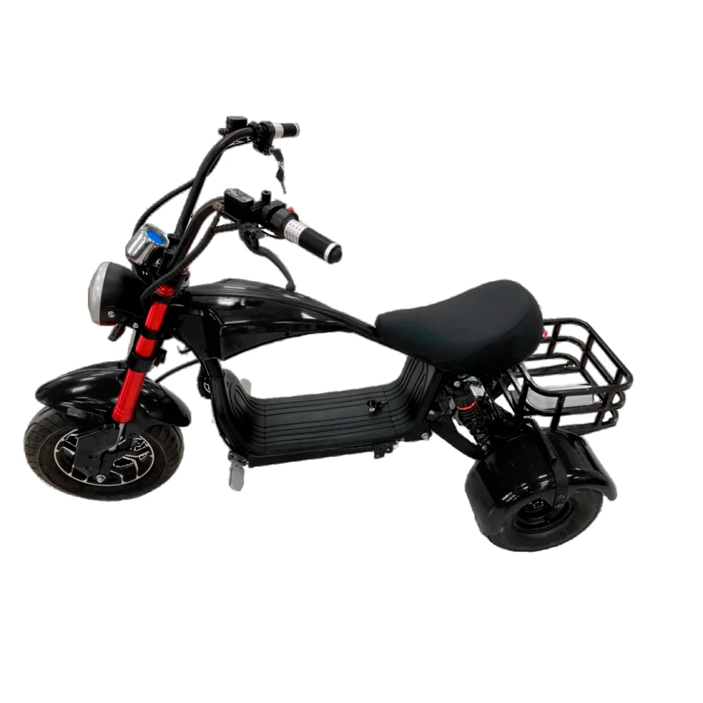 Электроскутер CityCoCo TRIKE GT X6 CHOPPER черный