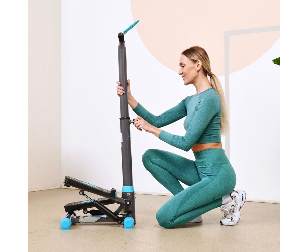 Мини степпер с поручнем DFC SKY FITNESS