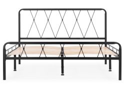 Полутораспальная кровать Иоханна 18 140х200 черная