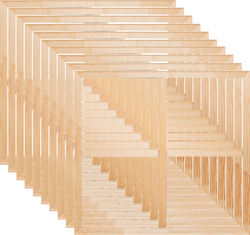 Глухой подрамник 90x95 см. (с крестовиной) сеч. 40х18 мм. (10 штук)