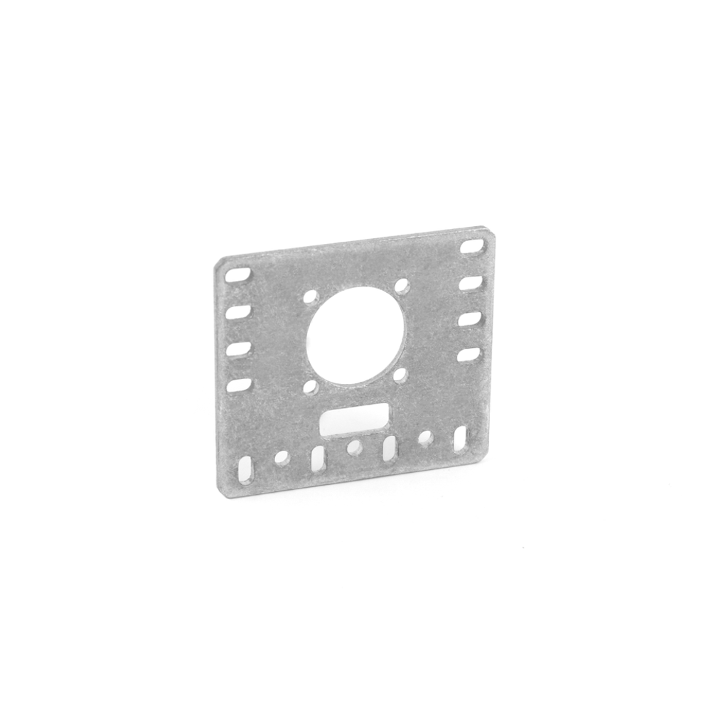 (REV-41-1564-PK4) 15mm Metal Flat Planetary Motor Bracket - 4 Pack