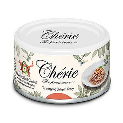 Pettric Cherie Hairball Control ТУНЕЦ С КРЕВЕТКОЙ В ПОДЛИВЕ 80 г