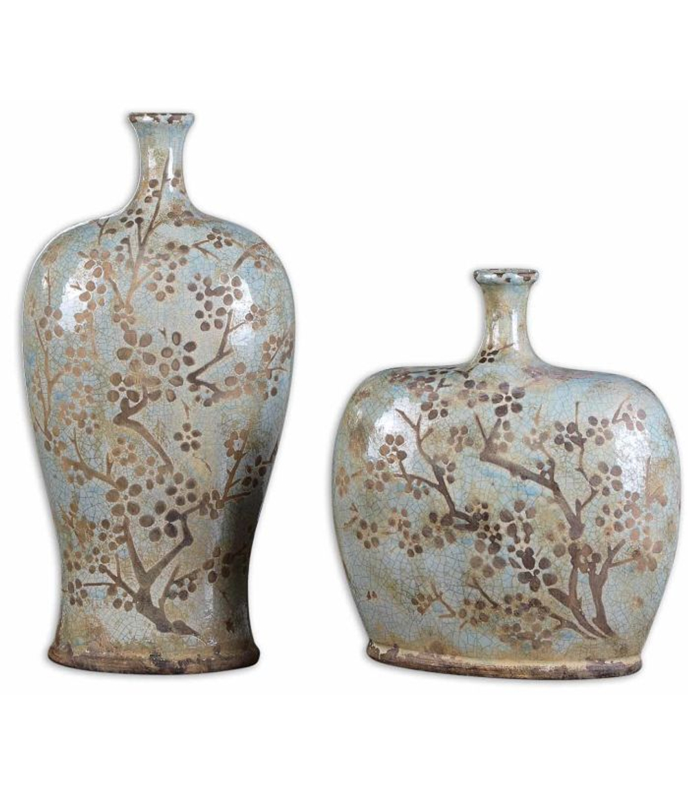 Вазы декоративные 2шт Uttermost Citrita 19658 США
