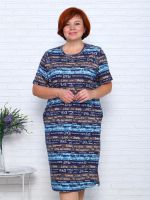 Руслана - туника синий Iv-capriz (Акция)