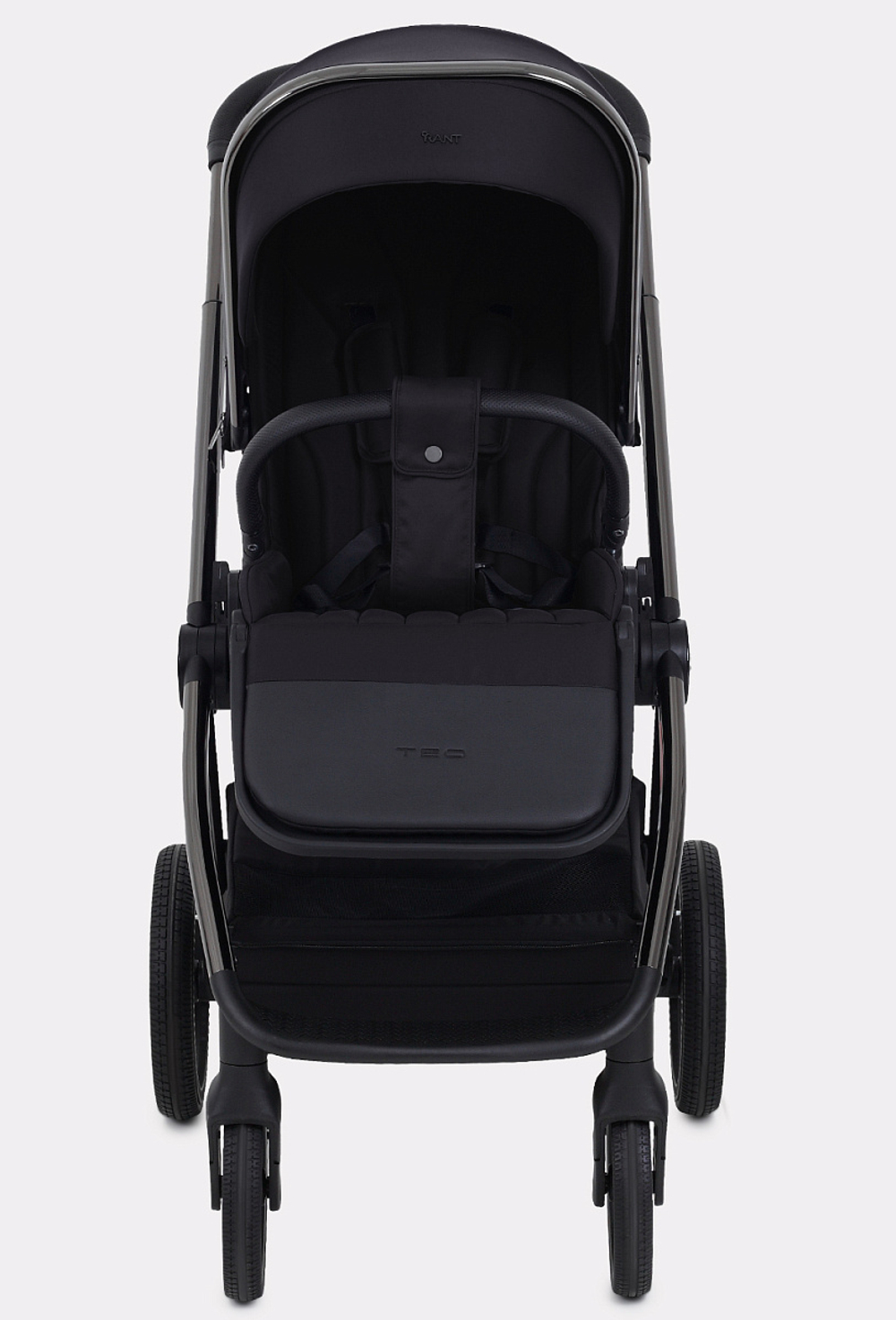 Детская коляска Rant Teo Black Chrome 2 в 1 Black