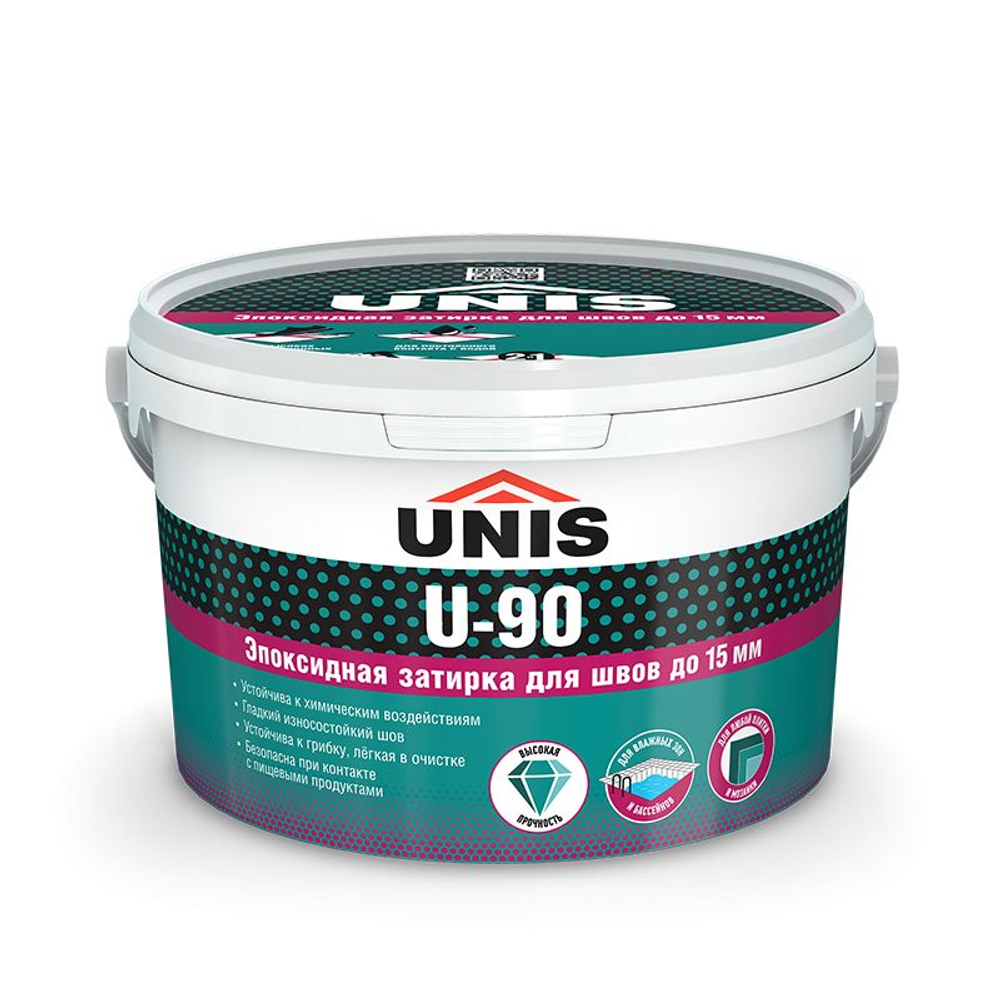 Затирка эпоксидная U-90 Жемчужно-белый (001) 2 кг