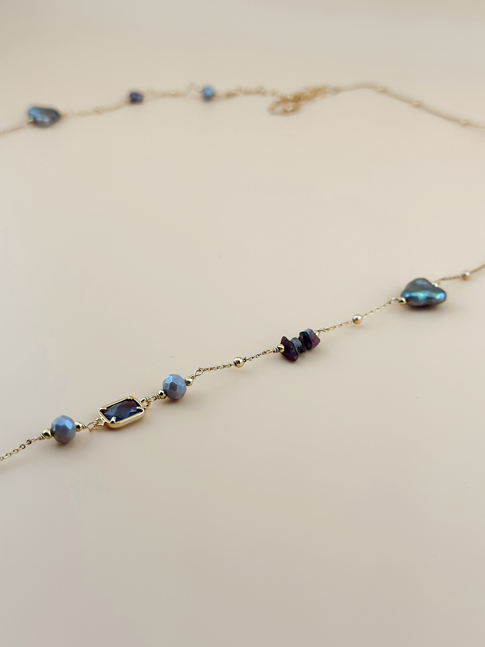 Длинное колье