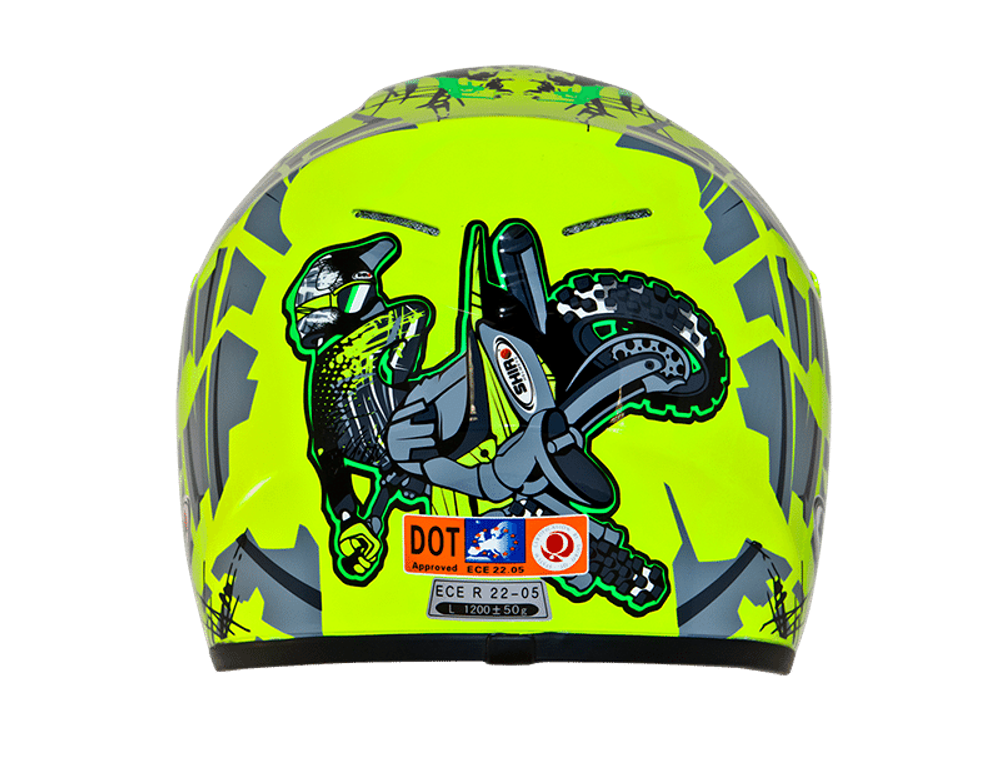 Мотошлем детский Shiro MX-306 Brigade