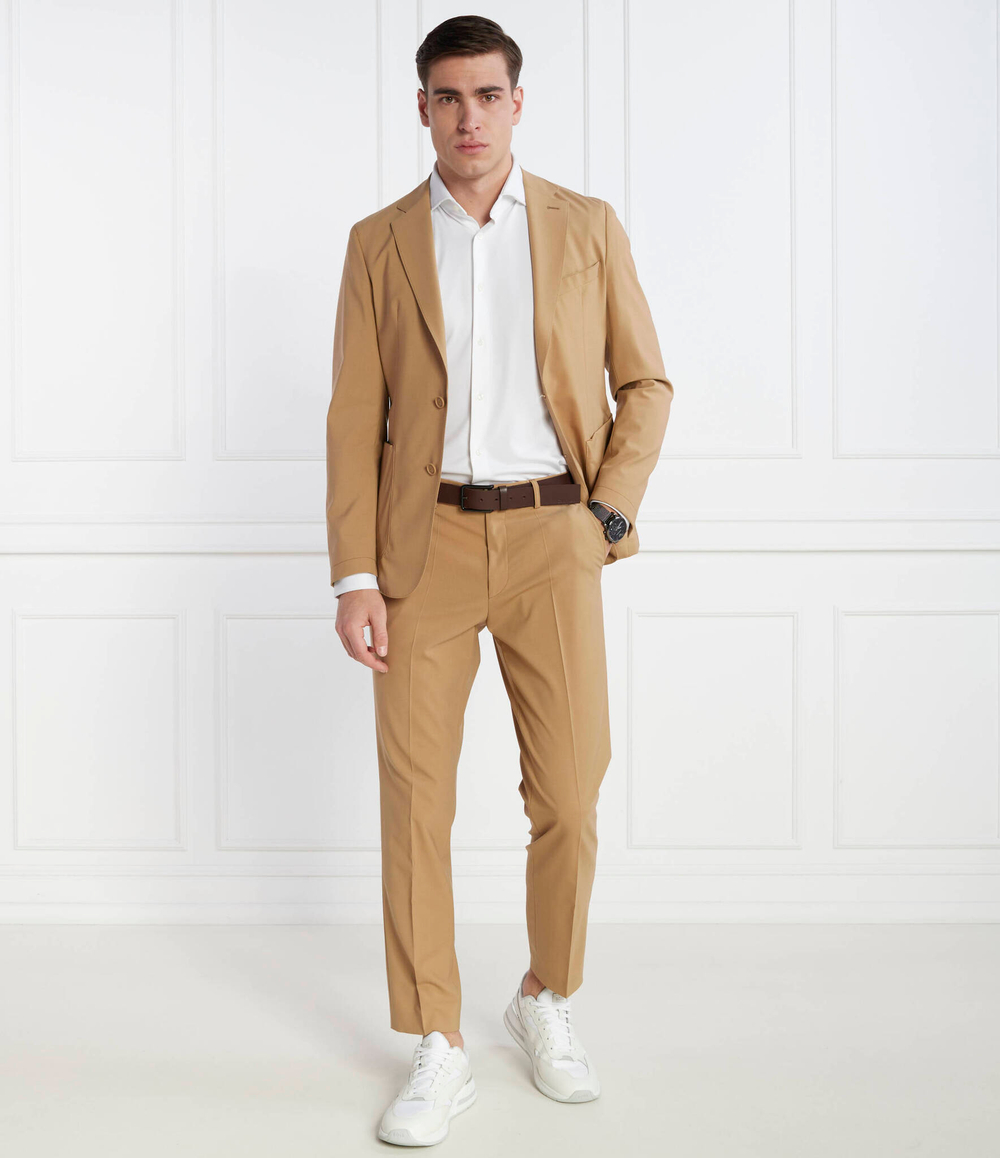 Хлопчатобумажные штаны P-Genius-CW-WG-233 BOSS BLACK - светло-коричневый(50509556)