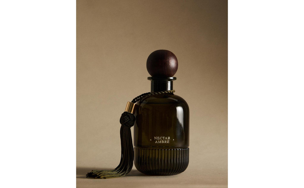 Zara Home NECTAR AMBRÉ REED DIFFUSERS — ароматический диффузор с тростниковыми палочками, Нектар Амбре, 190 мл