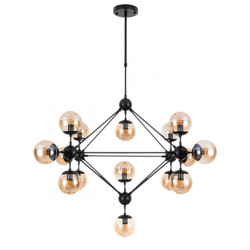 Люстра на штанге Arte Lamp A1664SP-15BK