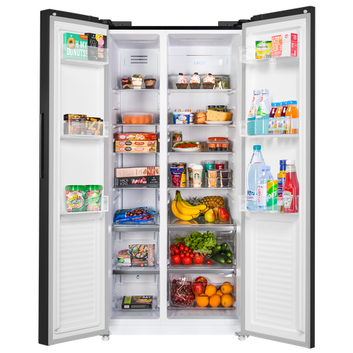 Холодильник с инвертором MAUNFELD MFF177NFB Slim Inverter